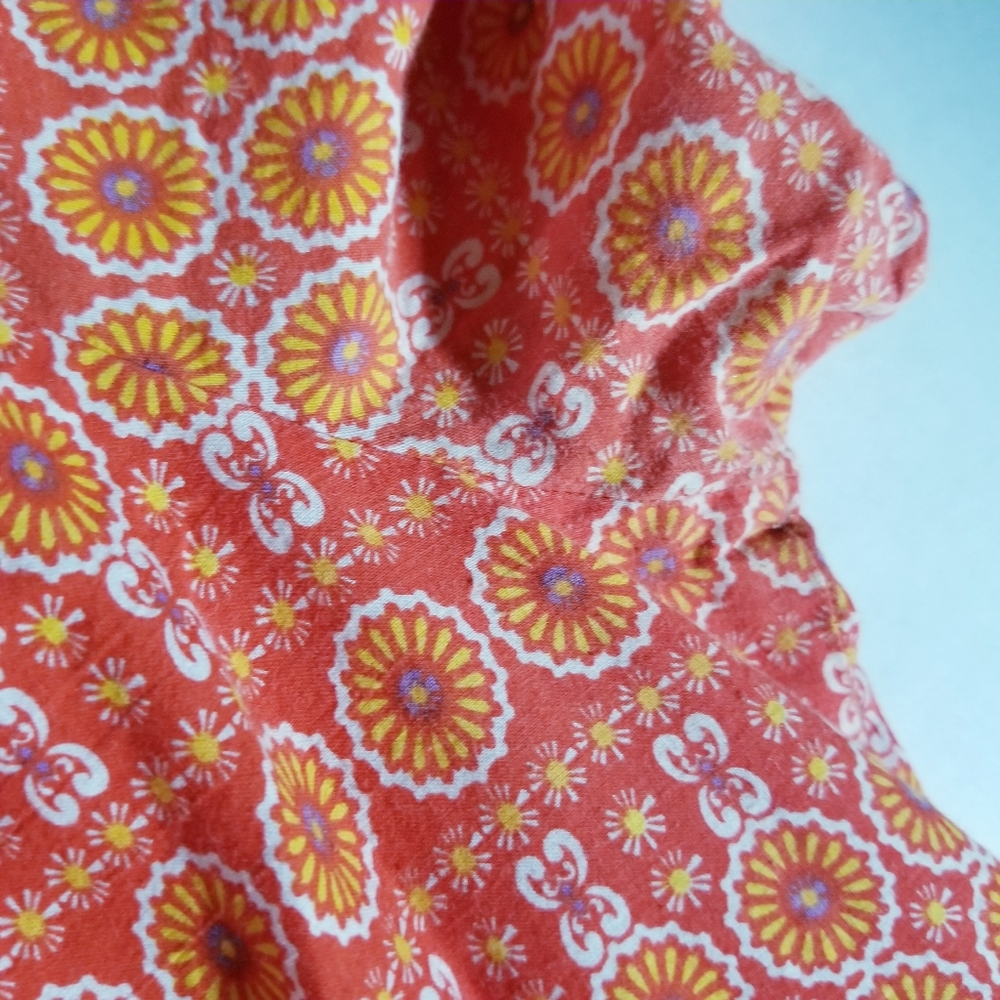 IZOD BOHO STYLE BLOUSE SIZE LARGE - Picture 12 of 14